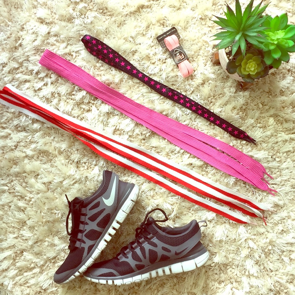 Lot of 4 pairs of shoe laces